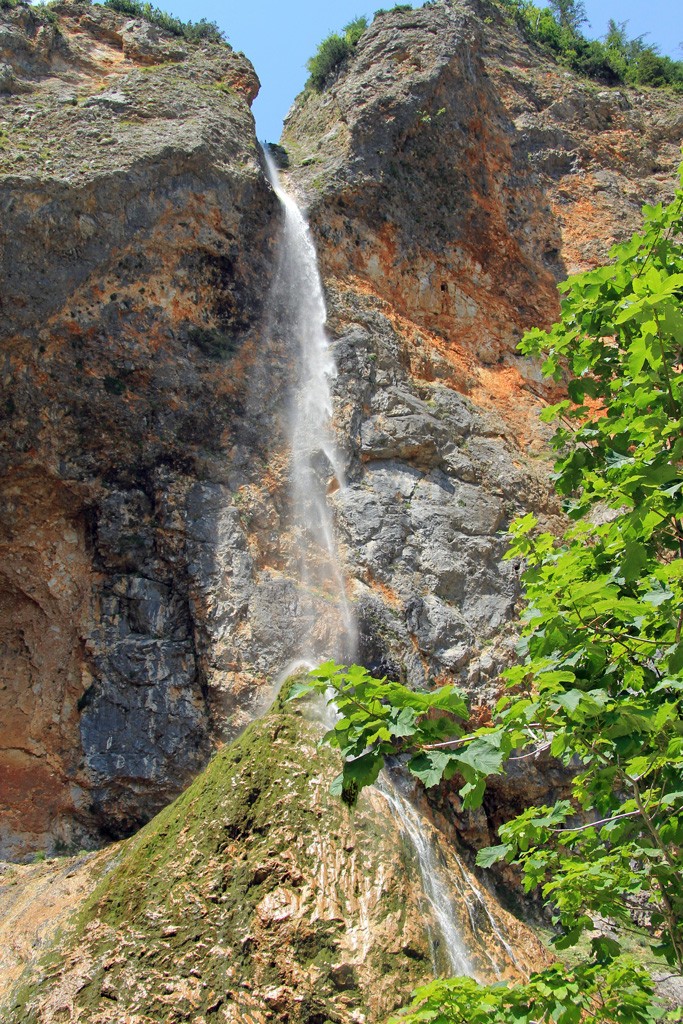 Watervallen Slovenië Rinka