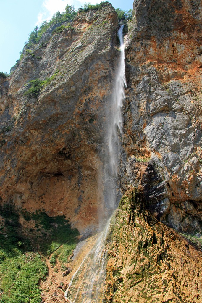 Watervallen Slovenië Rinka