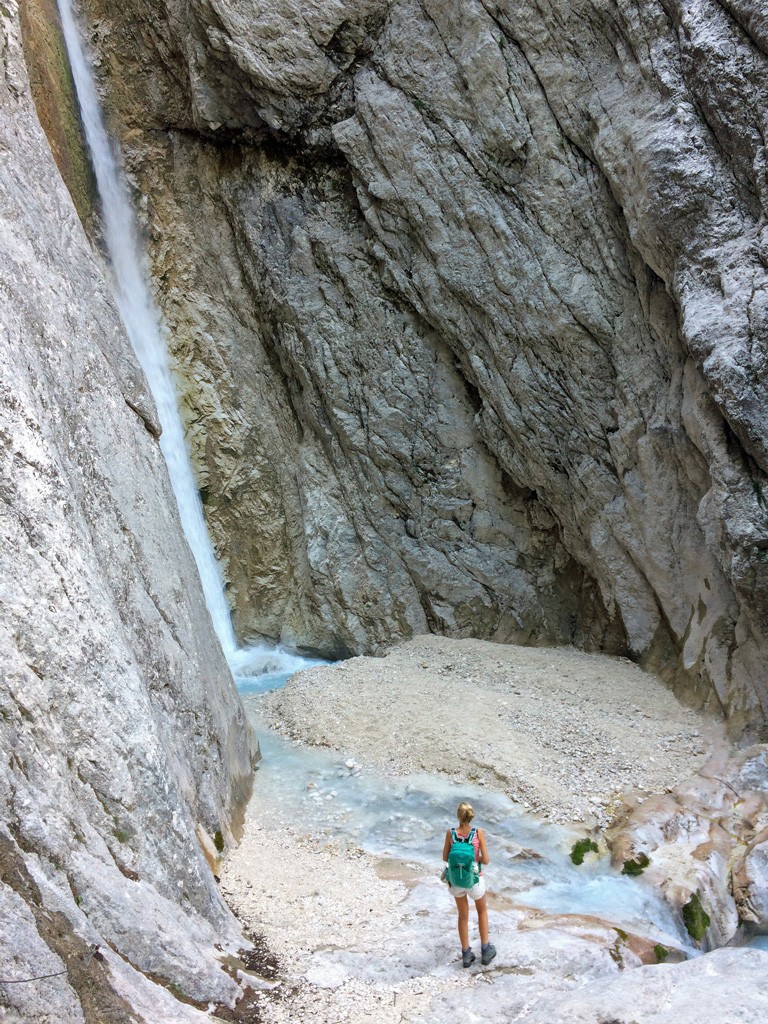 Watervallen Slovenië Martuljek