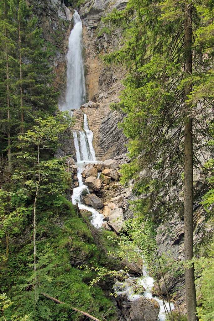 Watervallen Slovenië Martuljek