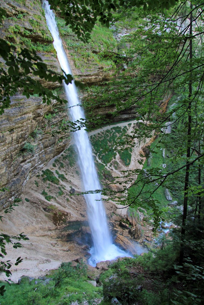 Watervallen Slovenië Pericnik