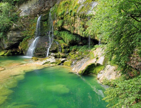 Watervallen Slovenië Virje