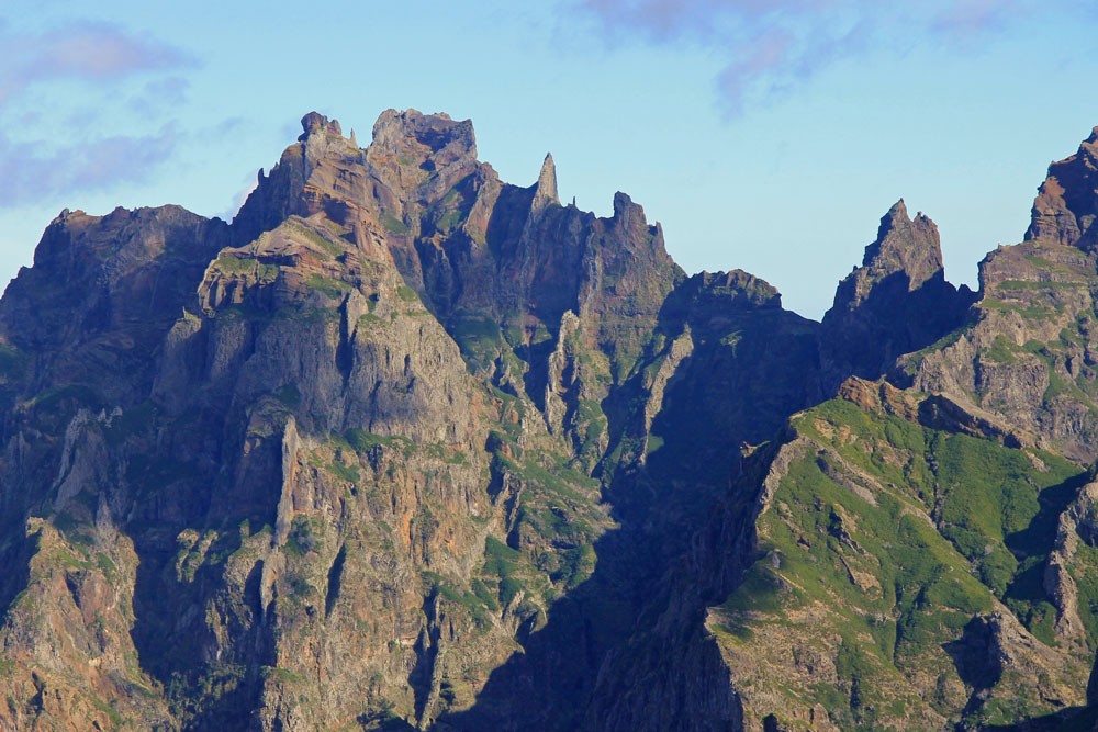 Pico Grande Madeira uitzicht Pico Ruivo