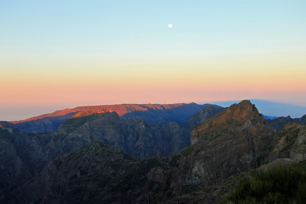 Pico do Arieiro zonsopkomst