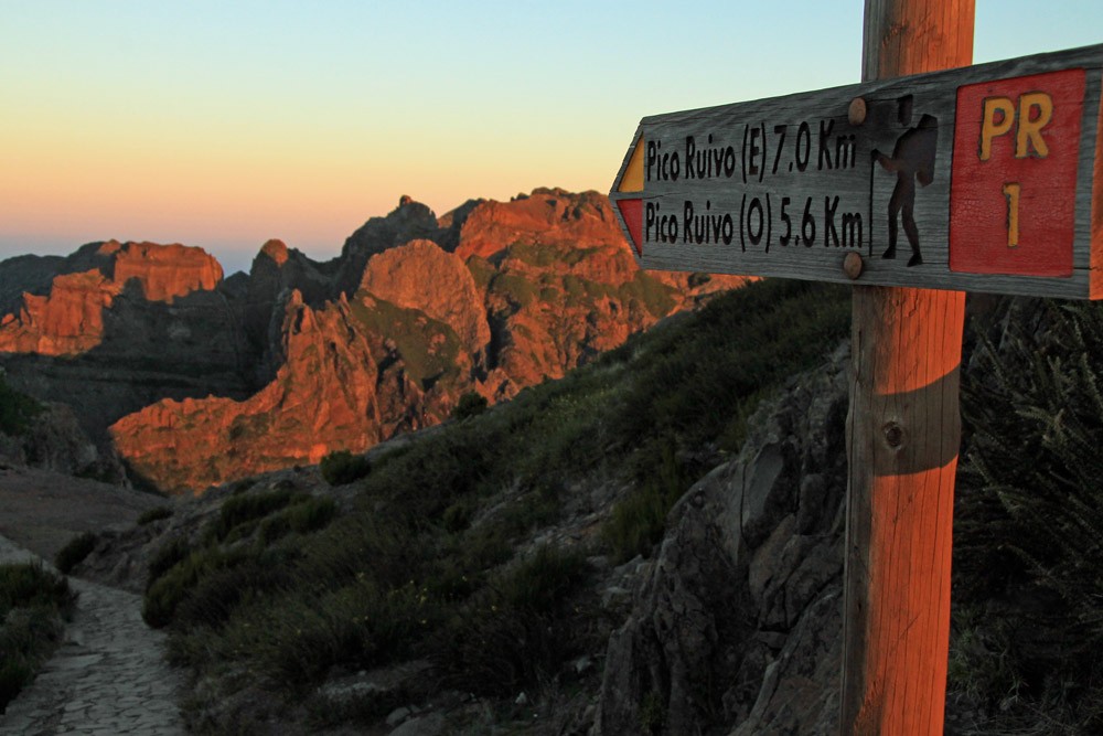 Pico do Arieiro zonsopkomst
