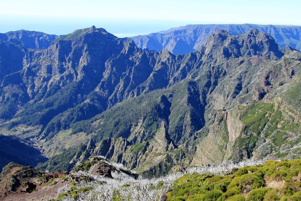 Pico Ruivo uitzicht
