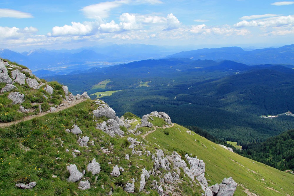 Slovenië Visevnik hike