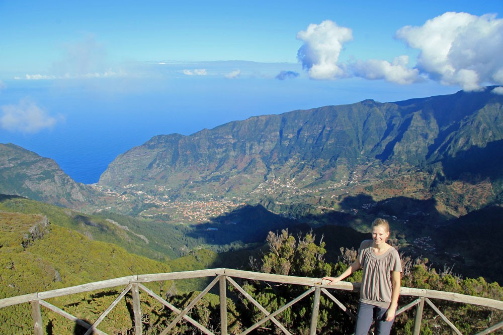 Uitzicht vanaf Bica da Cana Madeira