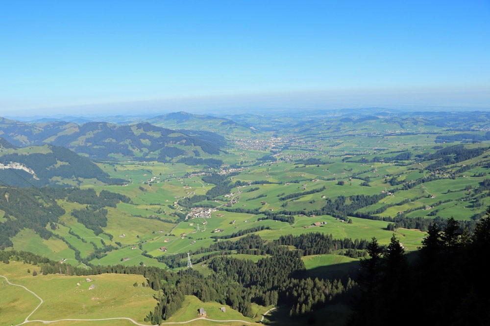 Hoher Kasten uitzicht Appenzellerland