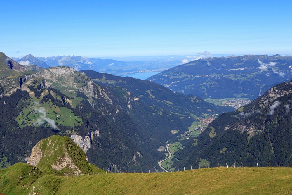 Uitzicht op omgeving Interlaken