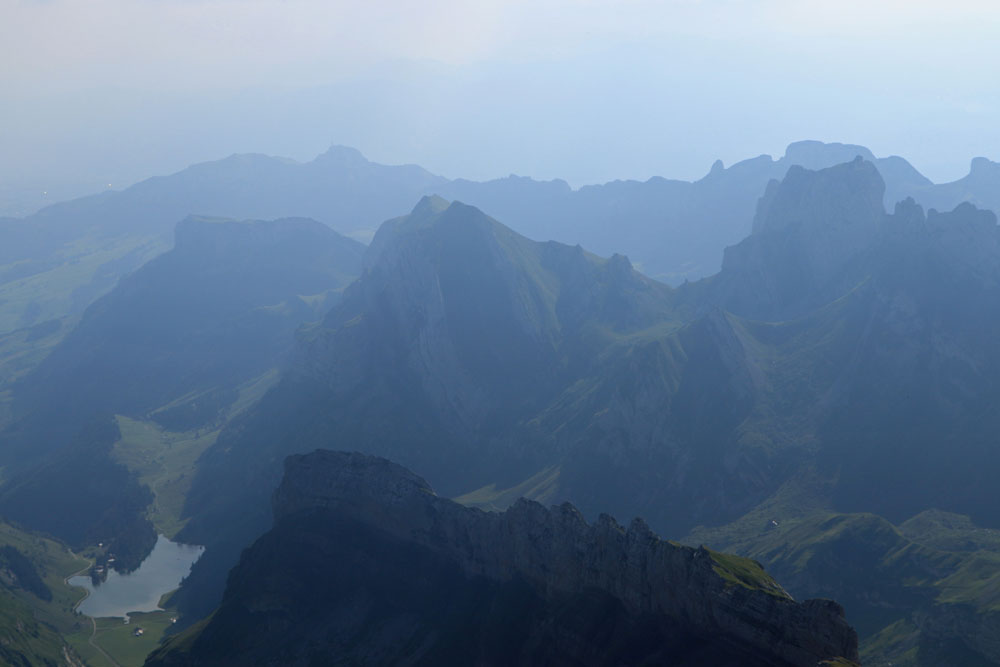 Seealpsee Alpsteingebergte
