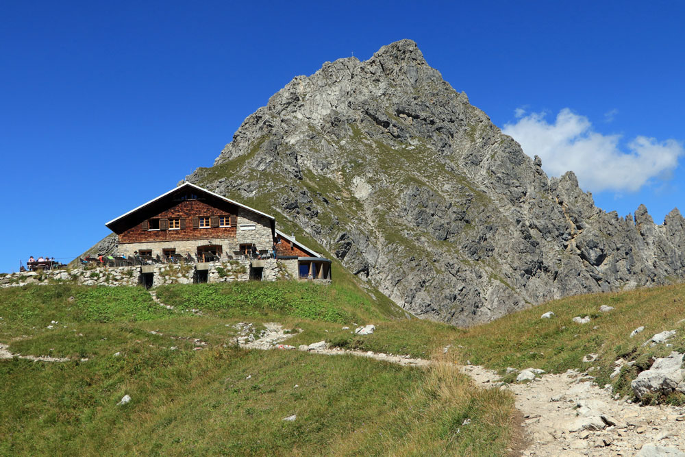 Allgäuer Alpen Steinbocktour Fiderepasshütte