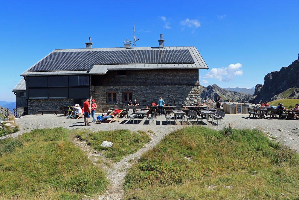 Allgäuer Alpen Steinbocktour Fiderepasshütte