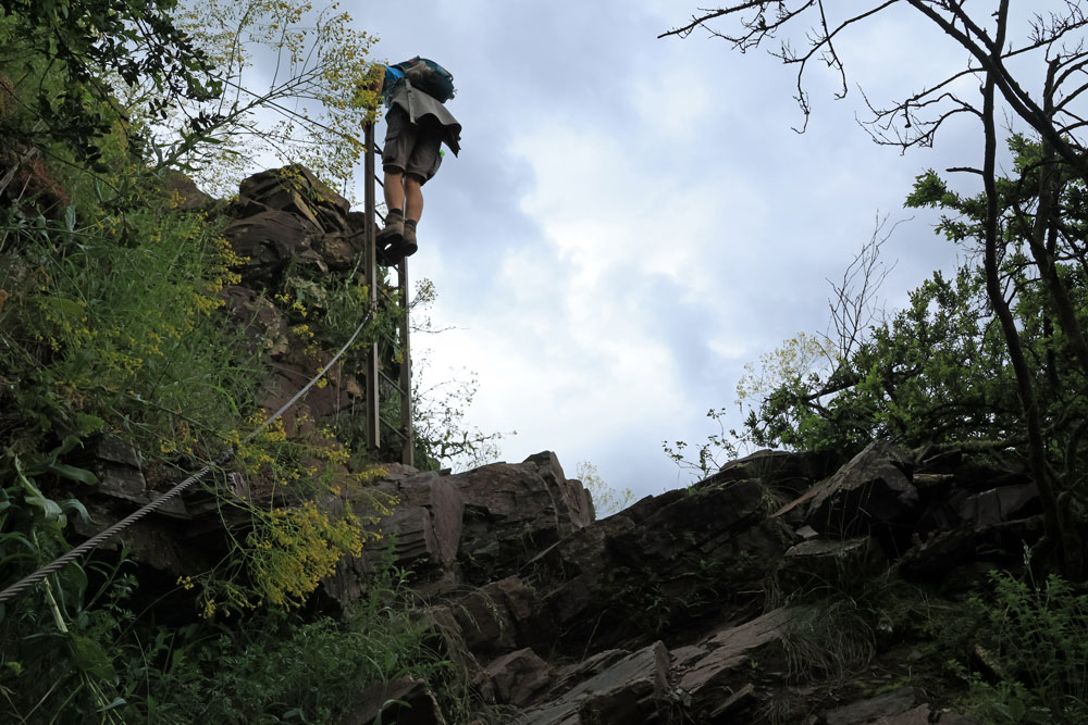 Calmont Klettersteig Moezel