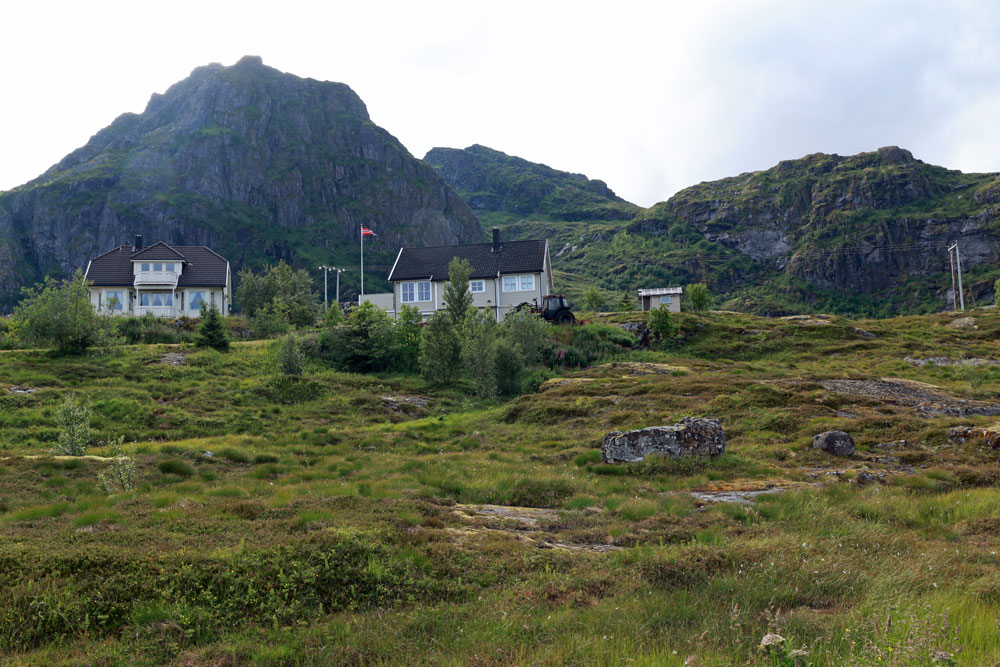 Tindstinden Lofoten Noorwegen