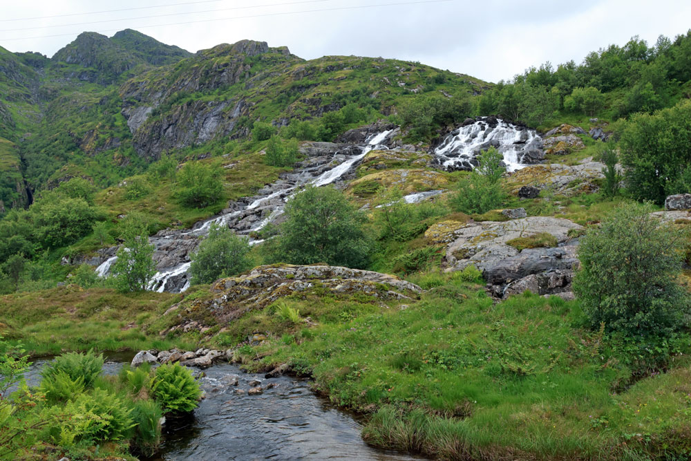 Hike Tindstinden Lofoten Noorwegen