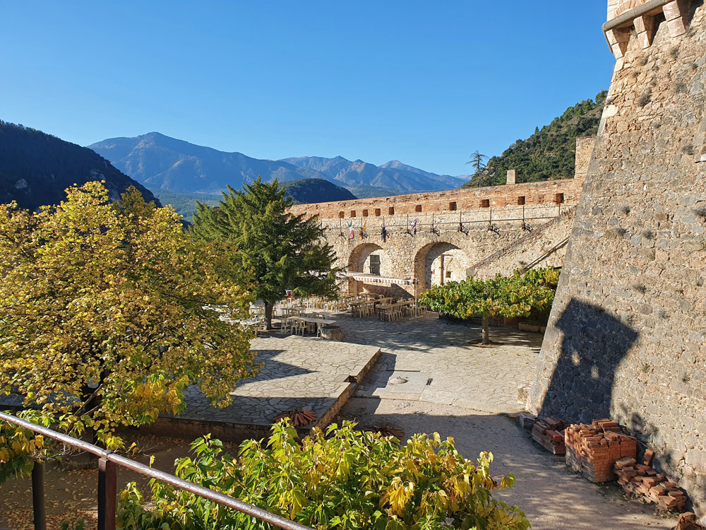 Villefranche-du-Conflent Zuid-Frankrijk