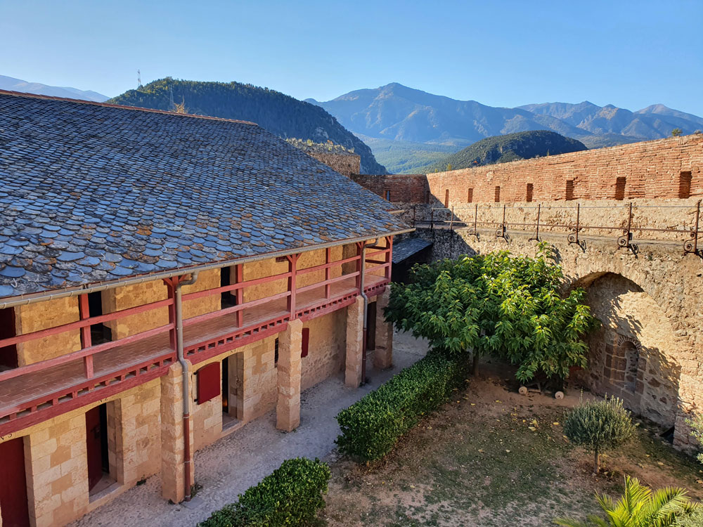 Villefranche-du-Conflent Zuid-Frankrijk