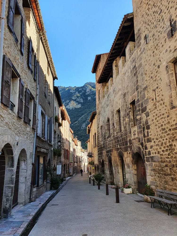 Villefranche-du-Conflent Zuid-Frankrijk