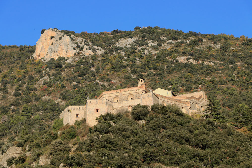 Villefranche-du-Conflent Zuid-Frankrijk