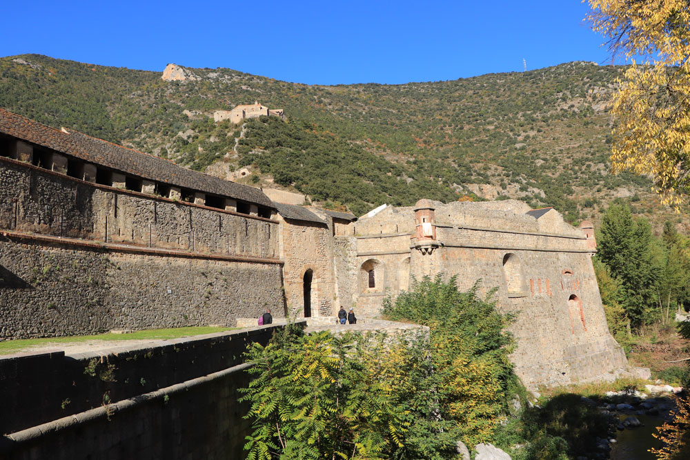 Villefranche-du-Conflent Zuid-Frankrijk