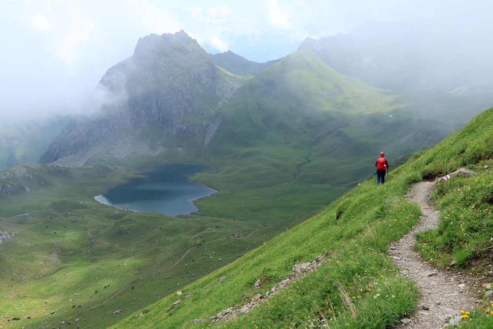 Huttentocht Rätikon etappe 3 Tilisunasee