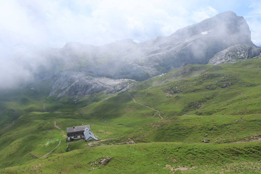 Huttentocht Rätikon etappe 3 Tilisunahütte