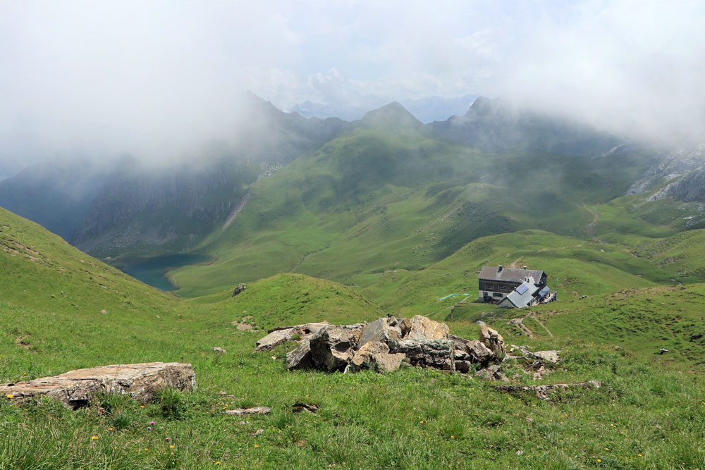 Huttentocht Rätikon etappe 3 Tilisunahütte