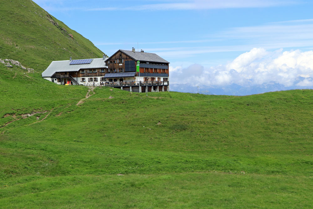 Huttentocht Rätikon etappe 3 Tilisunahütte