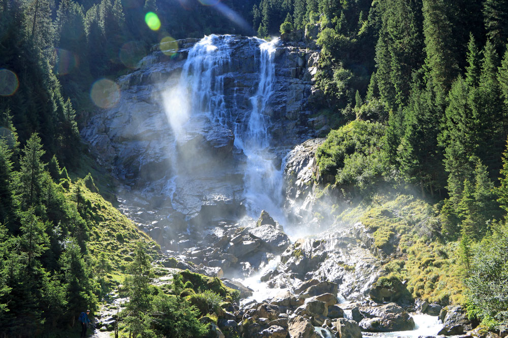 Hike Stubaital Grawa Wasserfall