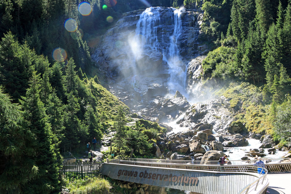 Hike Stubaital Grawa Wasserfall