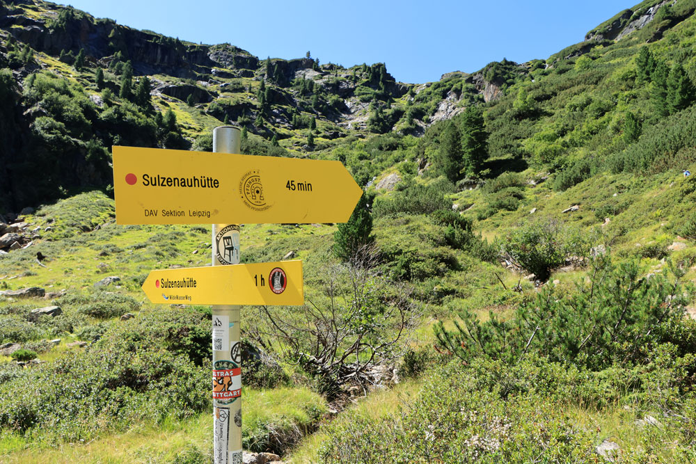 Hike Stubaital klim Sulzenauhütte