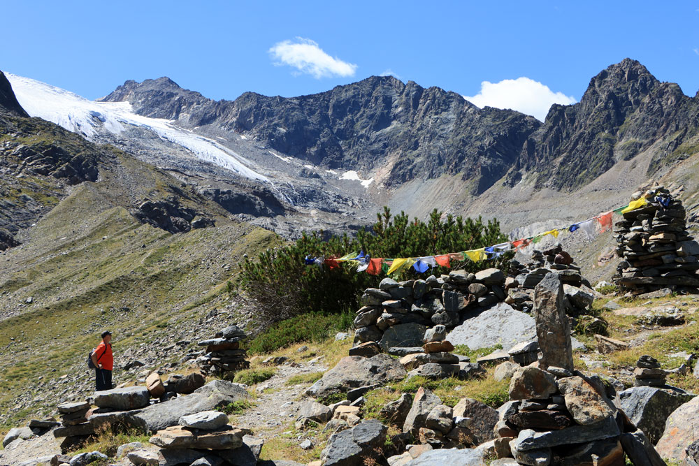 Hike Stubaital Blaue Lacke Sulzenaugletsjer