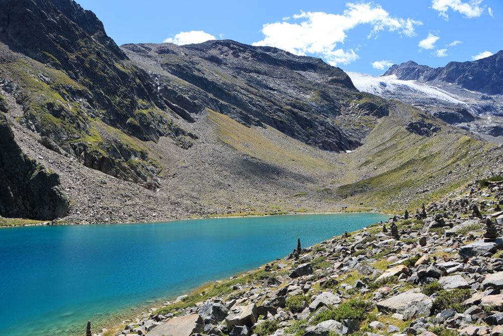 Hike Stubaital Blaue Lacke Sulzenaugletsjer