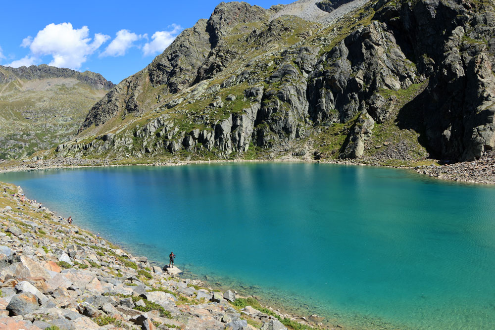 Hike Stubaital Blaue Lacke Sulzenaugletsjer