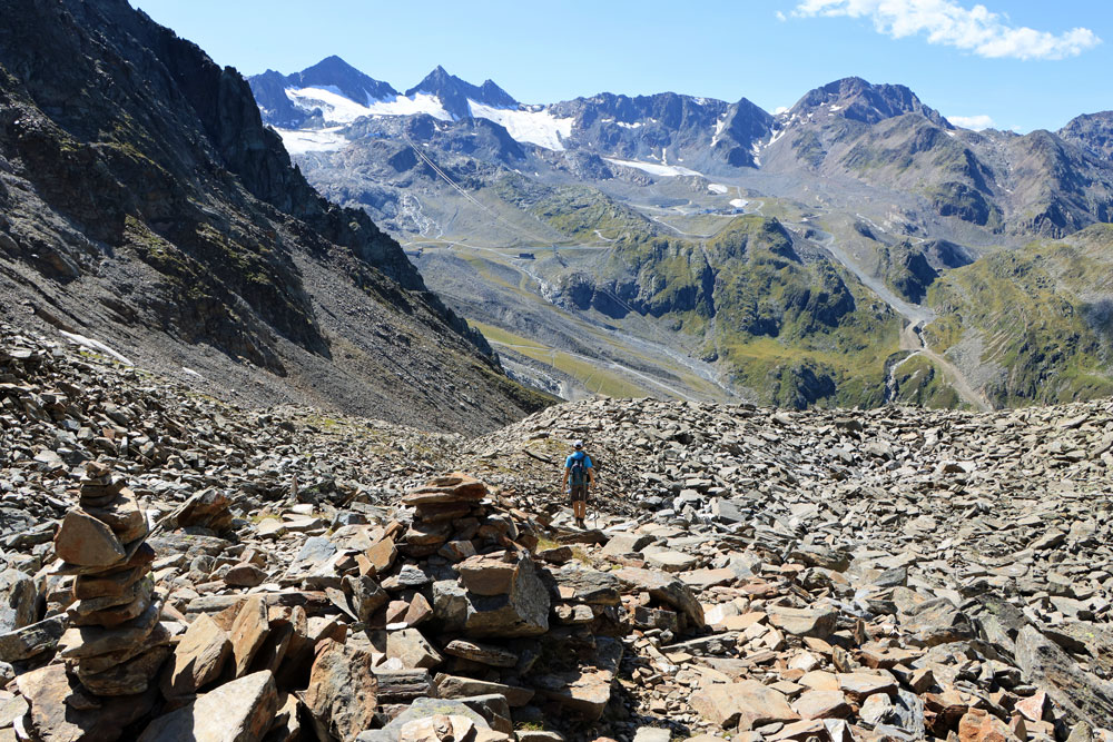 Hike Stubaital Peiljoch