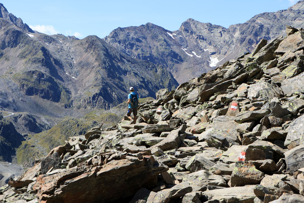 Hike Stubaital Peiljoch