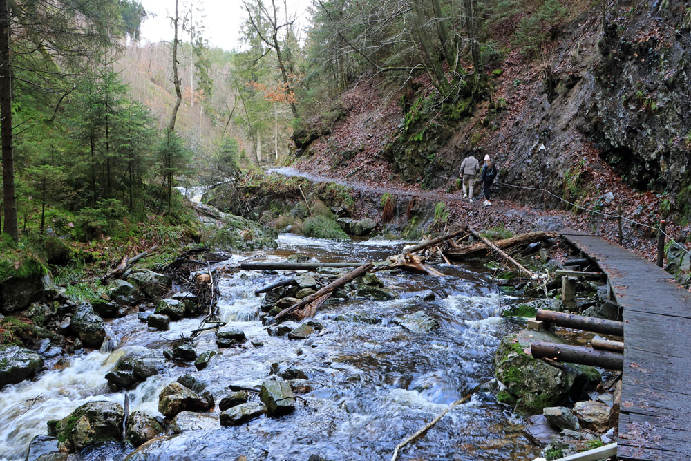 Wandeling Canyon des Trôs-Marets (Ardennen)