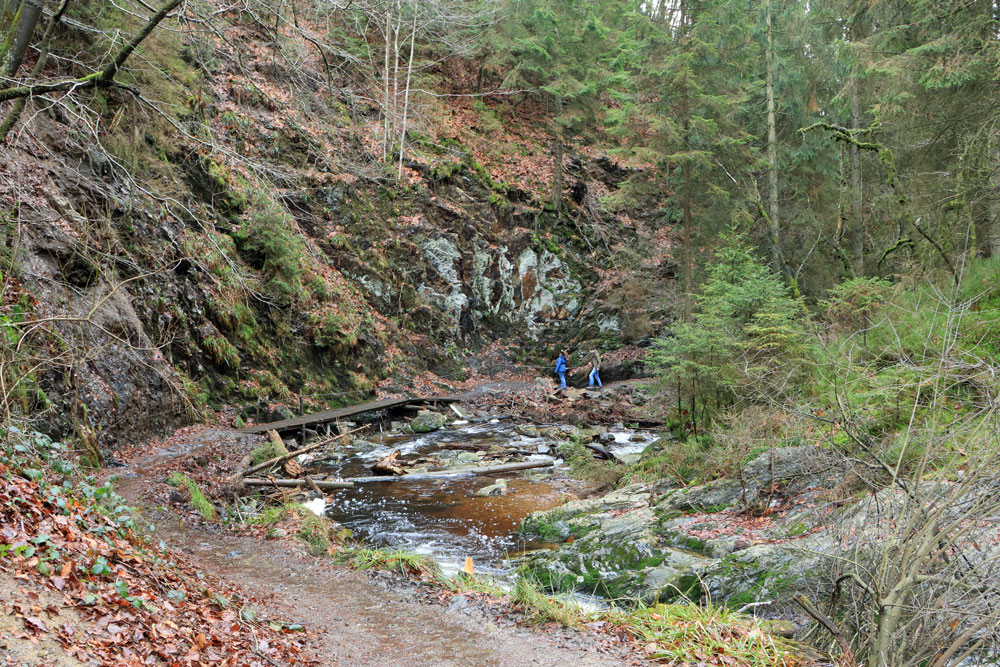 Wandeling Canyon des Trôs-Marets (Ardennen)