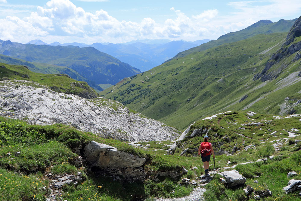 Rätikon hike Tilisunahütte Partnunsee