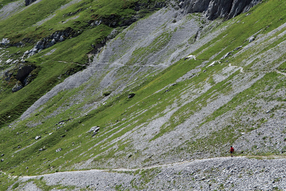 Rätikon hike Tilisunahütte Partnunsee