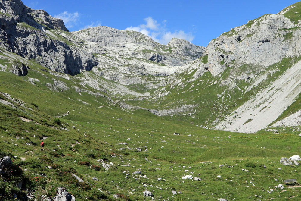 Rätikon hike Tilisunahütte Partnunsee