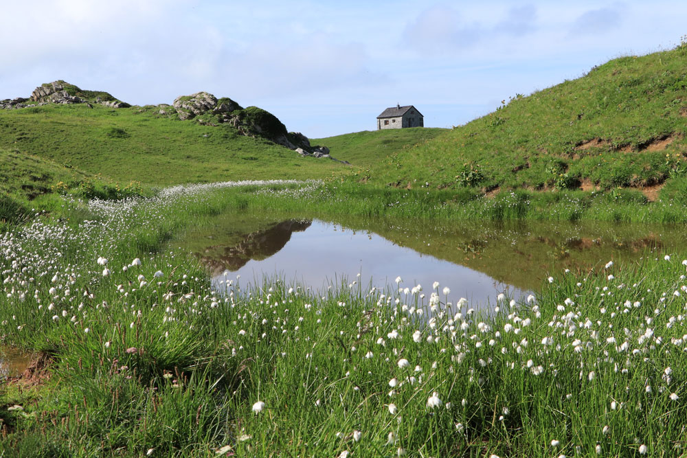 Rätikon Grubenpass Zollwachhütte