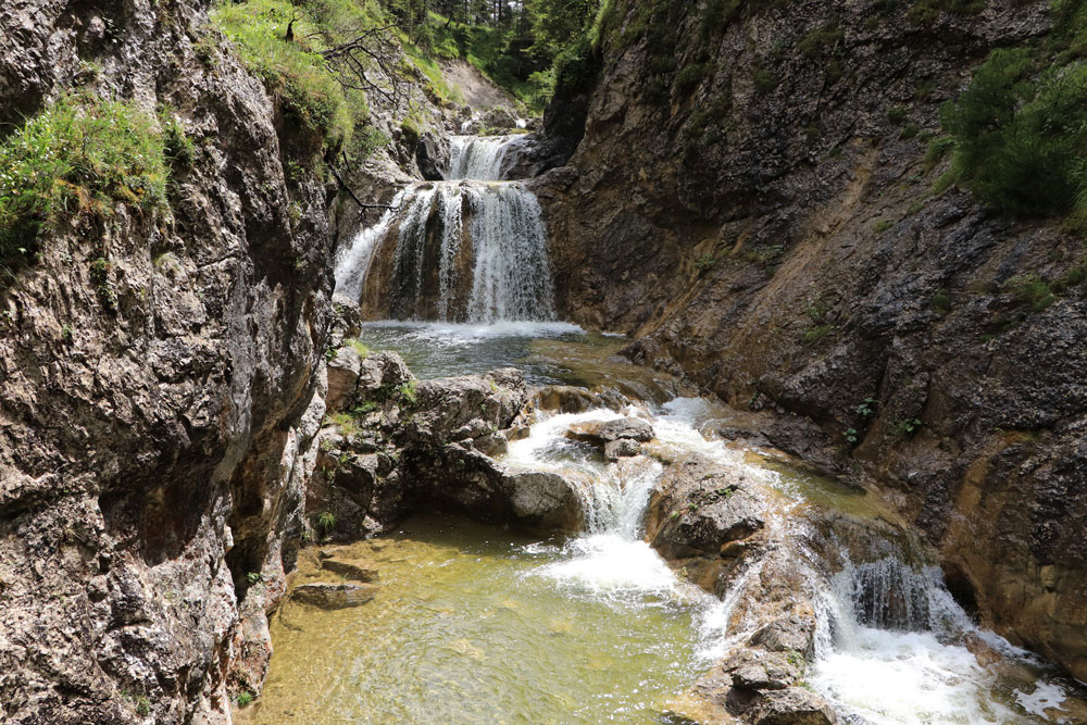 Hike Stuibenfälle Rundwanderung Hermannsteig