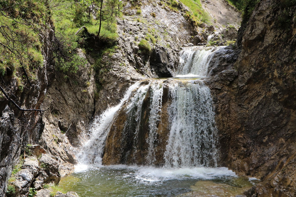 Hike Stuibenfälle Rundwanderung Hermannsteig