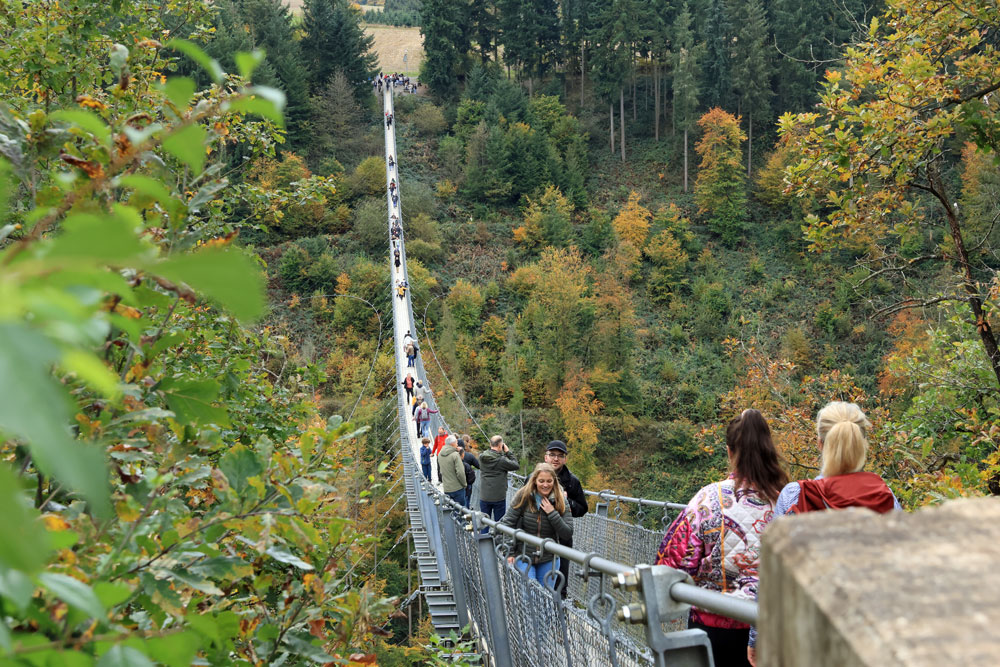 Hike Geierlayschleife hangbrug Geierlay