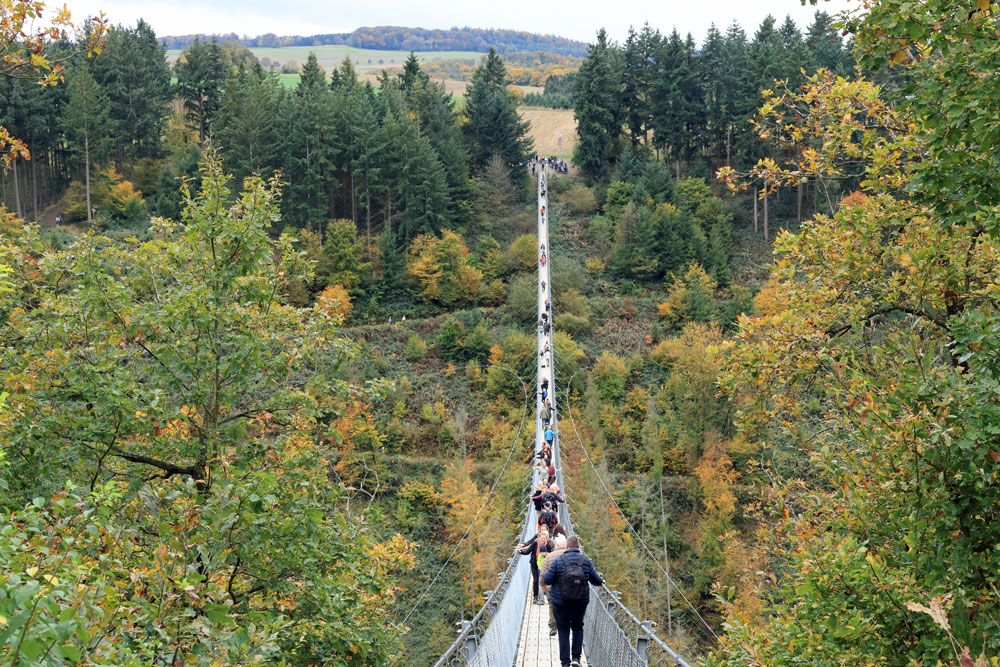 Hike Geierlayschleife hangbrug Geierlay