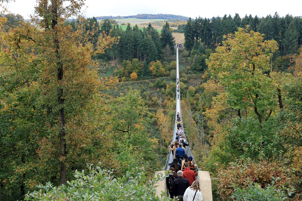 Hike Geierlayschleife hangbrug Geierlay
