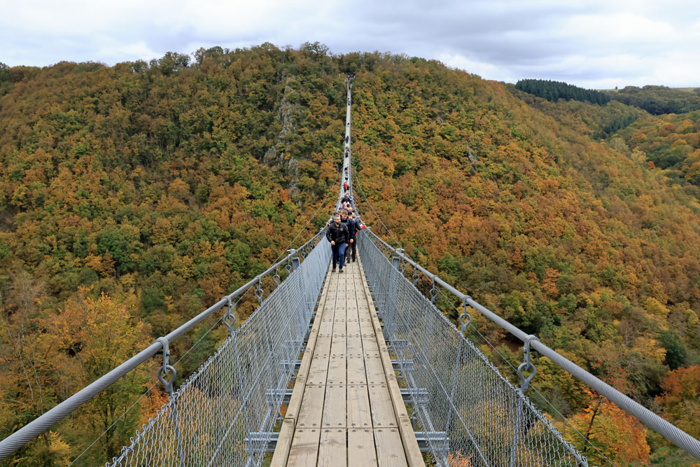 Hike Geierlayschleife hangbrug Geierlay