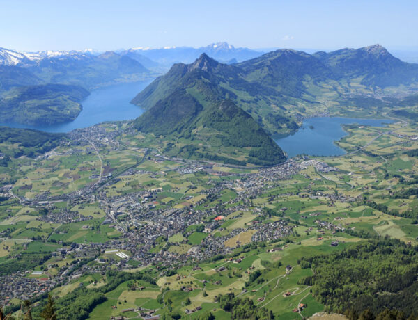 Grosser Mythen uitzicht